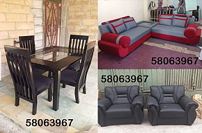 Amplia gama de muebles para el hogar metálico y de madera.